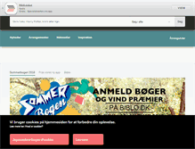 Tablet Screenshot of norddjursbib.dk